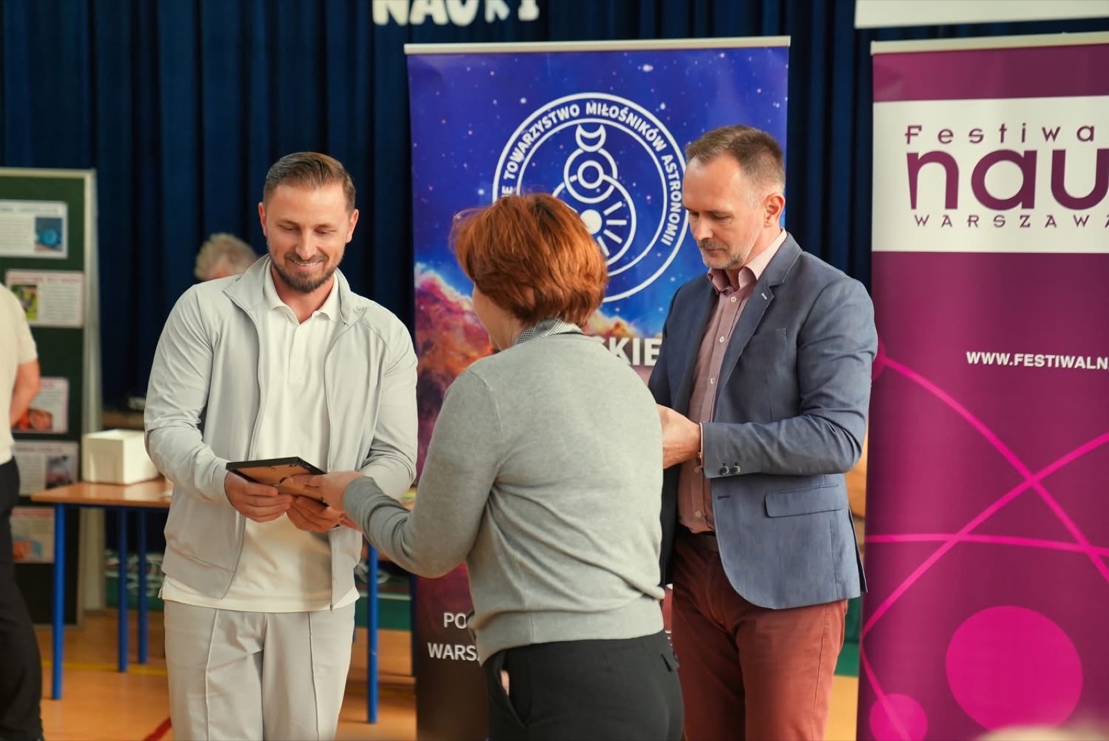 Jacek Kłębowski podczas wydarzenia edukacyjnego